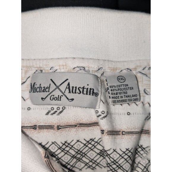 Michael Austin Vintage Men's 2XL Golf Shirt - Picture 4 of 4